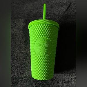 Grande Neon Green Studded